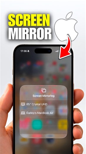 How To Screen Mirror On iPhone (Step By Step)