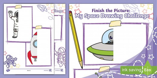 Finish the Picture: My Space Drawing Challenge