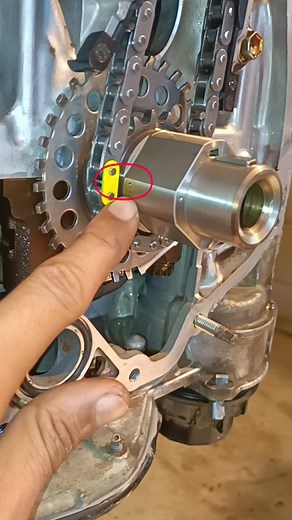 2AR-FE Engine Timing Chain Marks