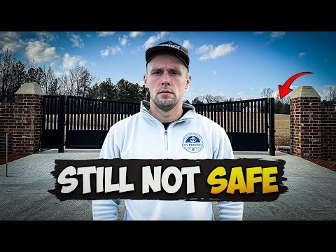 A Fence Wasn’t Enough to Protect Our Property… Installing a Security Gate | Ep-4