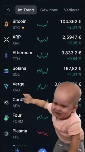 Nein, erst wenn dein #Depot um 1 #Million #Dollar am #Tag schwankt, hast du's geschafft 😎