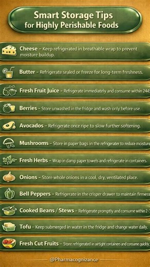 Smart Storage Tips for Highly Perishable Foods | Evidence-Based Food Preservation