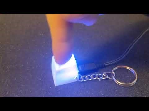 One key keyboard RGB test. It is fully functional!