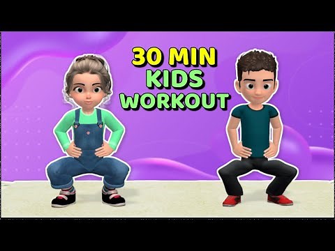 30-MINUTE FULL-BODY WORKOUT FOR KIDS: HOME WORKOUT