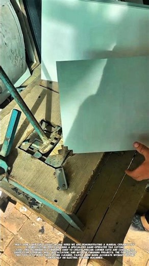 Manual Tile Corner Cutting Tool | Simple Ceramic Tile Cutting Technique.
