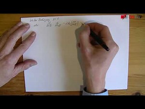 Ortskurven: Inversion einer Geraden