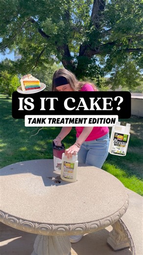 Is it real or is it cake: RV holding tank treatment edition 🎂💩 #isitcake #cakeorfake #realorcake #rv #rvlife #rvlifestyle #rvtravel #camperlifestyle #camperlife #rvcamping | Unique Camping Marine