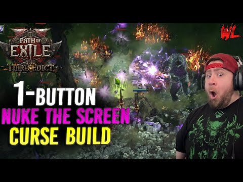 1 Button Curse Chronomancer Build Guide for 0.3 Poe2
