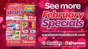 Fall in love with savings this February at WB! 😍❤️ Our NEW Mid-Month Specials are ready and waiting for you at all WB Supermarkets & WB Express Stores 🛒✨ Catch up with some of our best deals, just as seen on TV 📺 With a whole lot more waiting for you at all participating stores listed below👇 ---------------------------- 📍 WB Supermarkets: * Eenhana Supermarket * Grootfontein Supermarket * Katutura Supermarket * Keetmanshoop Supermarket * Khomas Hyper Funkytown Supermarket * Luxury Hill Supe