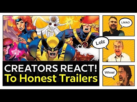 X-Men: TAS Creators React To Honest Trailers! Marvel Animated Series & 1990s Fox Kids Cartoon