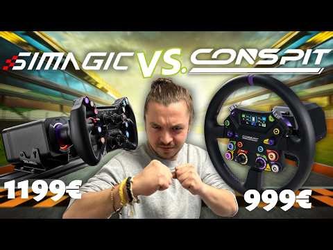 Simagic Alpha EVO Set vs. Conspit ARES APEX Set! Price-performance champions in direct comparison.