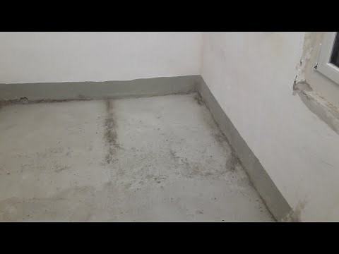 Estrich von Hand verlegen