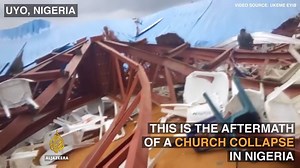 A church collapse has killeds dozens of Nigerians in the southern city of Uyo http://aje.io/aqhl | Al Jazeera English