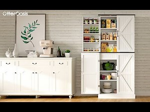 72" Tall Kitchen Pantry Cabinet Installation Video