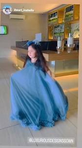 VIP client spotted having fun with Luxurious Designs gown | Luxurious Designs