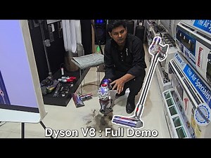Dyson V8 Cordless Vacuum Demo & Full Review