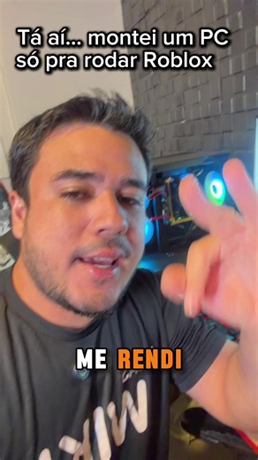 Tá aí… montei um PC só pra rodar Roblox. Vocês pediram tanto que eu tive que testar 😅 PC simples, barato e já dá pra brincar bastante no Roblox, Minecraft e outros jogos leves. Agora quero saber: vocês jogariam nesse PC? 👀 #lojaswiki #wiki #roblox #pc #computador