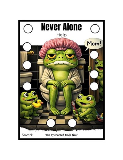 Printable Mother's Day Frog Mom Savings Challenge|Cash Budgeting|Money|Frog Lovers|Roll and Save