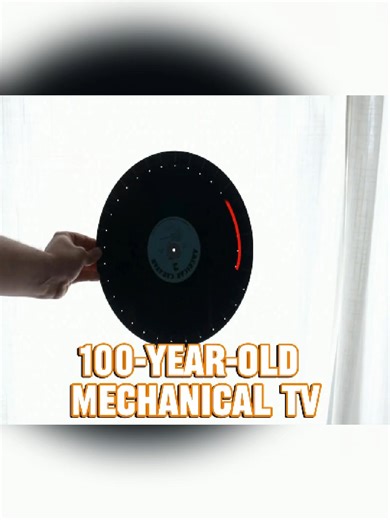 How did mechanical TV work 100 years ago? This genius tech will blow your mind! #mechanicalTV #vintagetech #technology #engineering #innovation #USA #America #sciencefacts