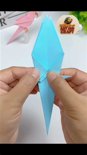 How to Create Stunning Paper Birds: Step-by-Step Guide #Shorts #PaperBirds #ArtsAndCrafts