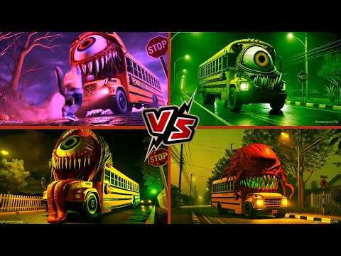 🚌SCHOOL BUS EATER🎶CoffinDance Song