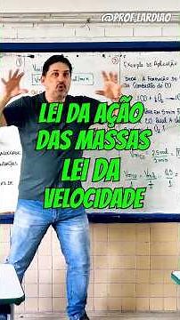 LEI DA VELOCIDADE: Como a Cinética MUDOU? 🤔 #Química #ENEM