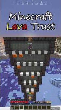 Luck or Deception? Minecraft Lava Trust!