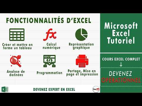 FORMATION EXCEL COMPLÈTE 2026 | Débutant à Intermédiaire + Cas Pratiques#FormationExcel #CoursExcel