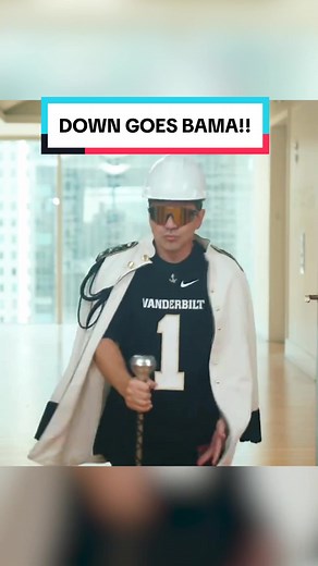 All Hail Vandy! 🎥 @SEC Shorts #Bama #RollTide #AnchorDown #VandyBoys #SEC #Boom