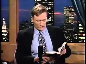 David Letterman's surprise appearance on "Late Night with Conan O'Brien"