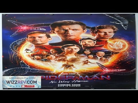 Spider man No Way Home original DS movie poster 27x40 D S 2022