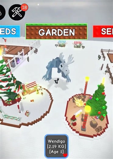 Opening Winter Egg! #growagarden #roblox