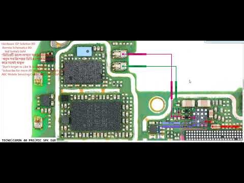 TECNO CAMON 40 PRO CM6 CM7 Speaker Mic & Ringer Problem Audio IC Buzzer & Ear Speaker Problem Fixed