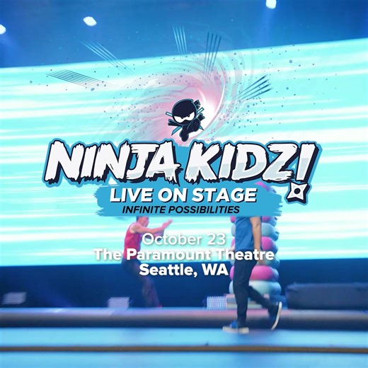 294K views · 100 reactions | Ninja Kidz are at The Paramount on Oct. 23! Don't miss a night of family fun with Ninja Kidz and get your tickets now! | Paramount Theatre | Facebook