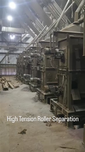 Manufacturing & Automation | This video is of a High Tension Roller Separator. As we know, high tension roller separation is an electrostatic separation process used to... | Instagram