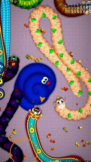 Worms Zone.io"New Trending clurch' 🐍🔥 Worms Zone snake gameplay' 🔥 Free Worms snake Gaming channel