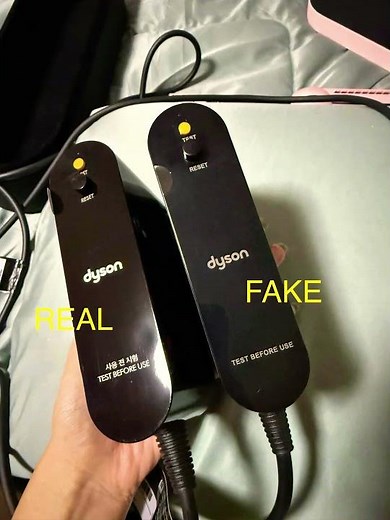 REAL & FAKE Dyson Airstrait (strawberry bronze)