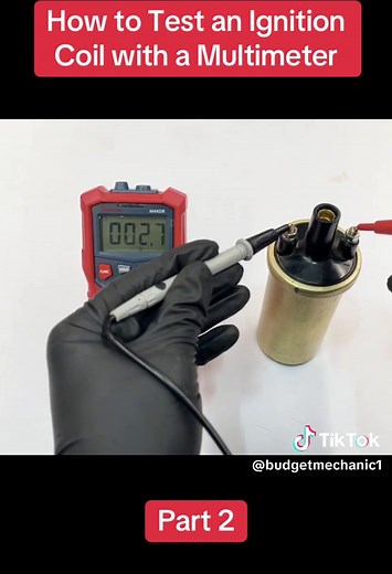 How to Test an Ignition Coil with a Multimeter