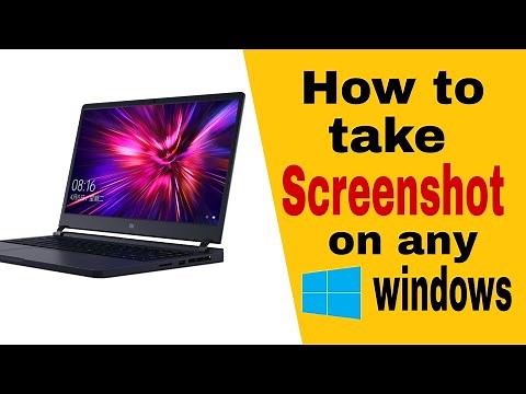 How to take screenshot in any laptop | Without using Keyboard | Take screenshot in any windows