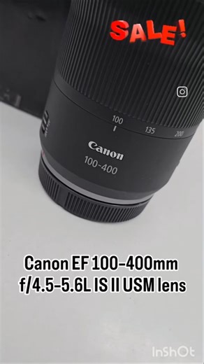 Canon EF 100–400mm f/4.5–5.6L IS II USM Telephoto Zoom Lens....#Canon100400 #CanonEF #CanonLens #sk