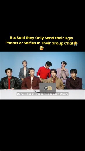 DO BTS SEND MIRROR SELFIES TO EACH OTHER OR IN THE GROUP CHAT? BTS GQ KOREA INTERVIEW