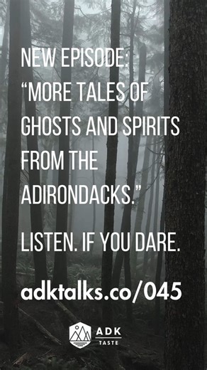 💀 This Day of the Dead, we’re summoning stories from the Adirondack afterlife on the ADK Talks podcast. Haunted hotels, mysterious lights, and lore that lingers like fog over the High Peaks. 🌲 🎧 Find ADK Talks wherever you get your podcasts. | ADK Taste Guide