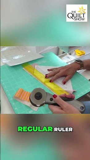 Quilting Hack: The Add-A-Quarter Ruler Saves Your Seams! #shorts