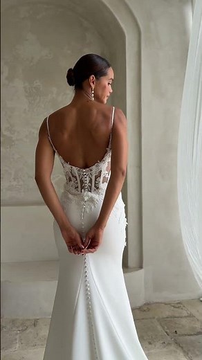 Mermaid Wedding Dress | Dionne by Madi Lane available at Timeless Bridal Couture