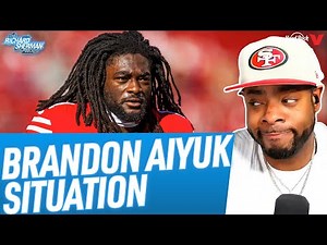 49ers SHOCKING Brandon Aiyuk news: Richard Sherman REACTS to sit-out & SF fallout + MNF prediction
