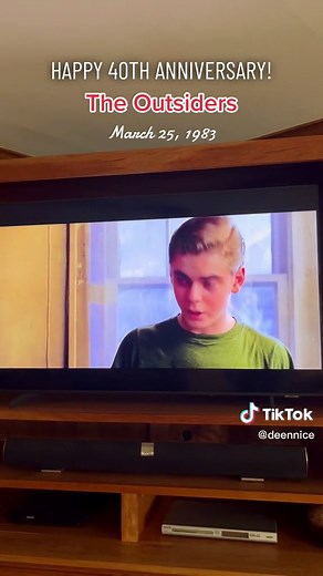 “Stay gold, Ponyboy. Stay gold.” #80s #genx #favoritemovies #ilovethe8...