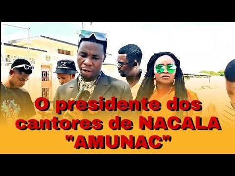 Presidente dos cantores de Nacala Porto Rey Anacanda