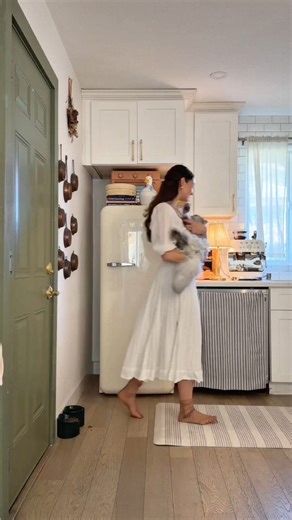 Alexia Delarosa on Instagram: "the coziest upgrade I’ve made to my kitchen - necessary for long days of cooking (and milking) @houseofnoa_ use code "LexD" for 10% off ✨"