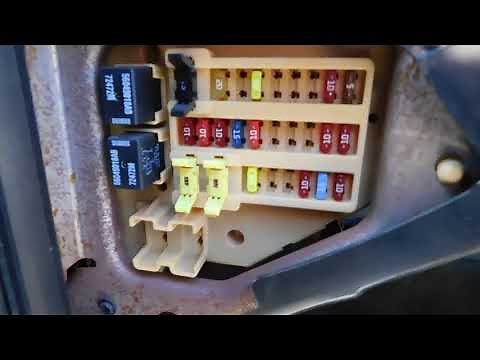 Dodge Durango 1998-2003 Fuse Box Location and Diagram