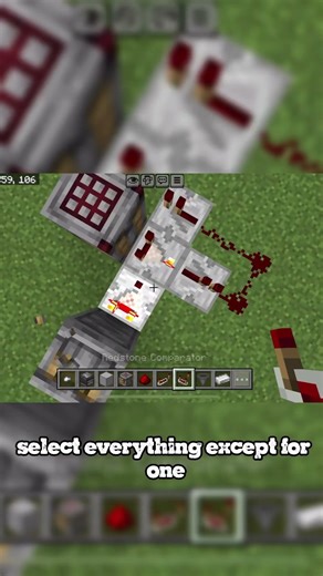 How to use the auto crafter #minecraft #minecraftcreations #minecraftredstone #redstone